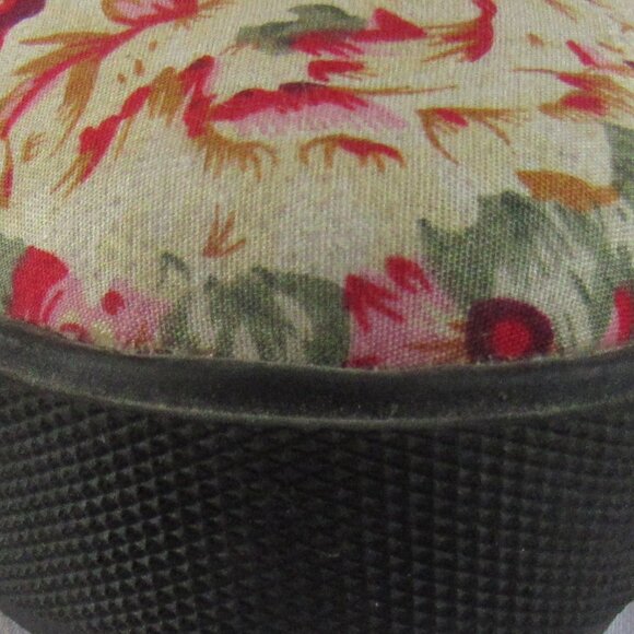 Wild Diva Women's Floral and Black Platform Ankle Boot.  Size 7             D111 - Picture 4 of 8